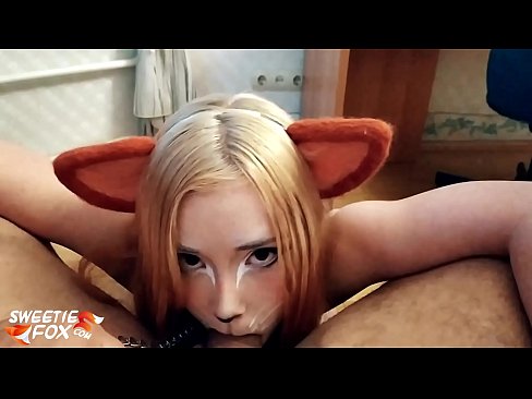 ❤️ Kitsune आफ्नो मुखमा डिक र कम निल्यो ️❌ गुदा अश्लील  ️❤